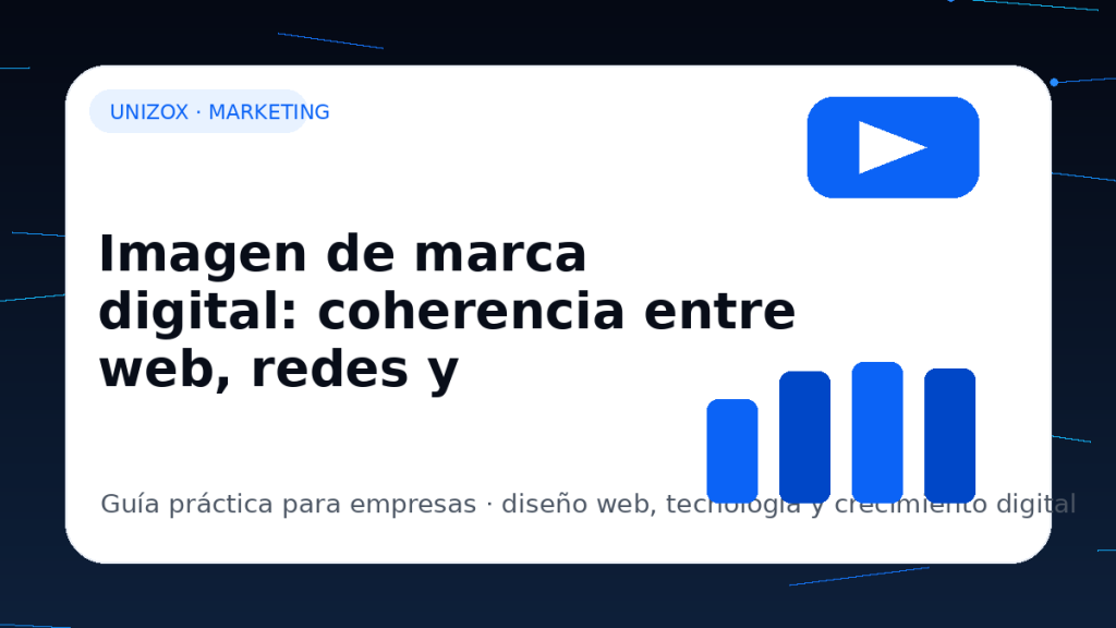 Imagen de marca digital: coherencia entre web, redes y documentos - Unizox